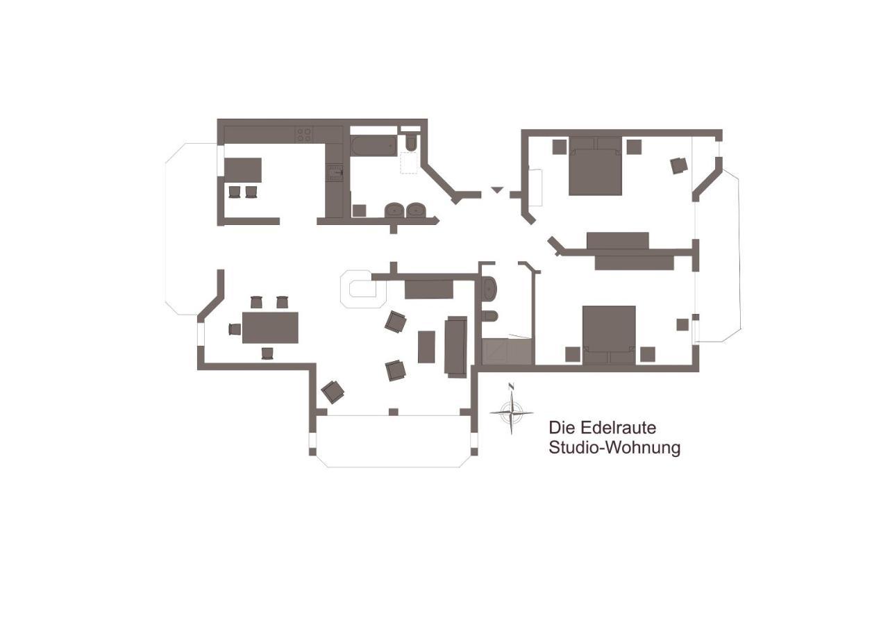 Die Edelraute Oberstdorf Eksteriør billede